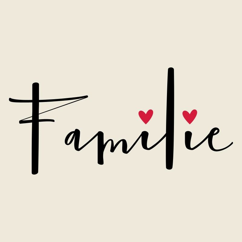 Familie Herz Liebe Geschenkidee