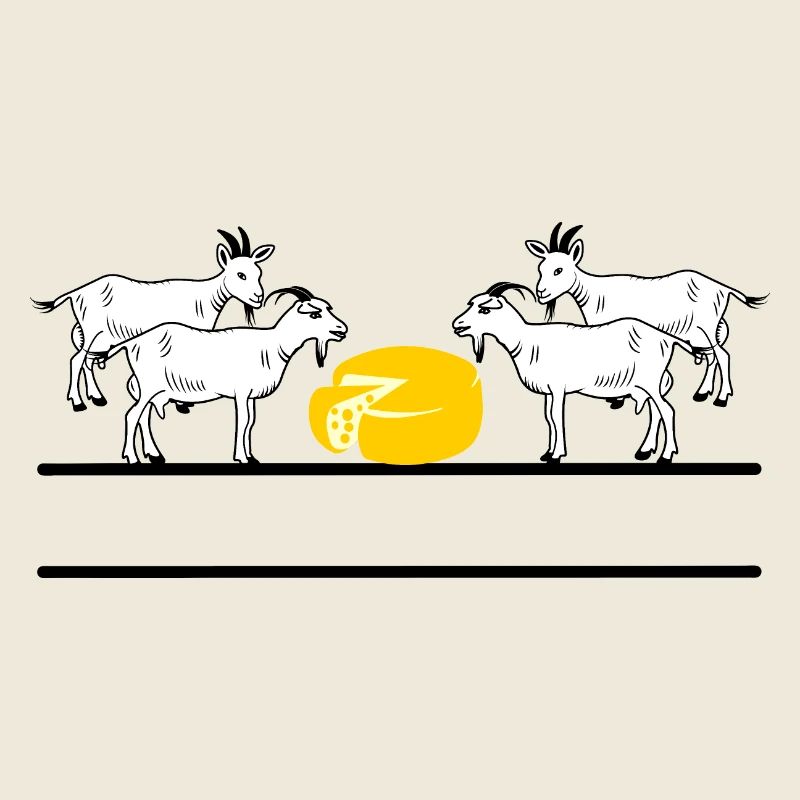 Vier Ziegen