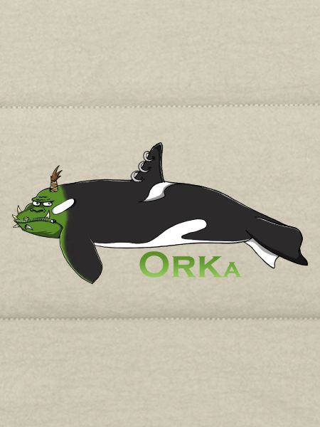Humorvoller Orca