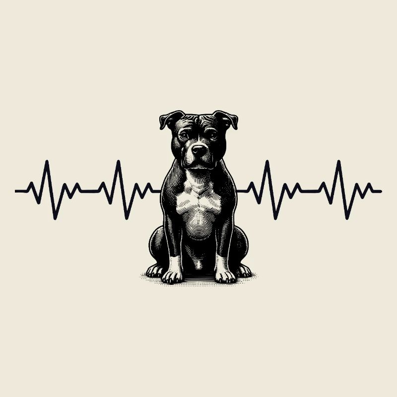 Pitbull EKG Herzschlag