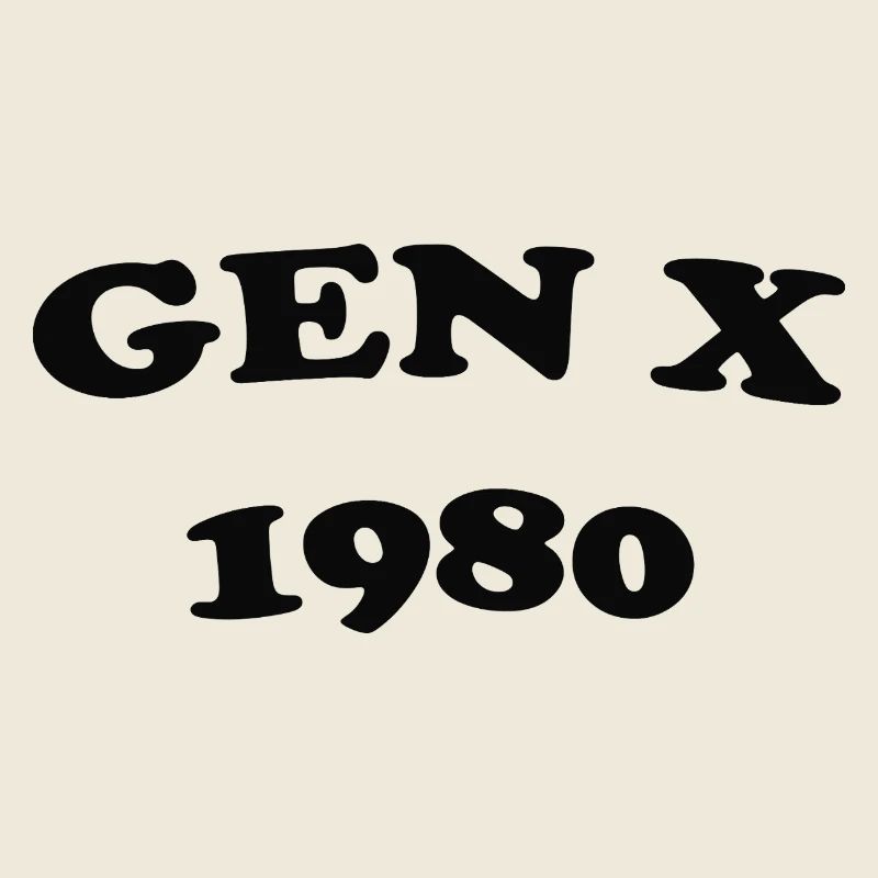 Gen X 1980 Retro