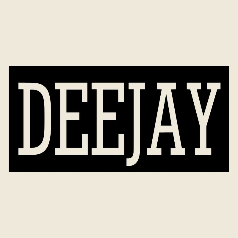 deejay dj musik aufkleber sticker patch bassparty
