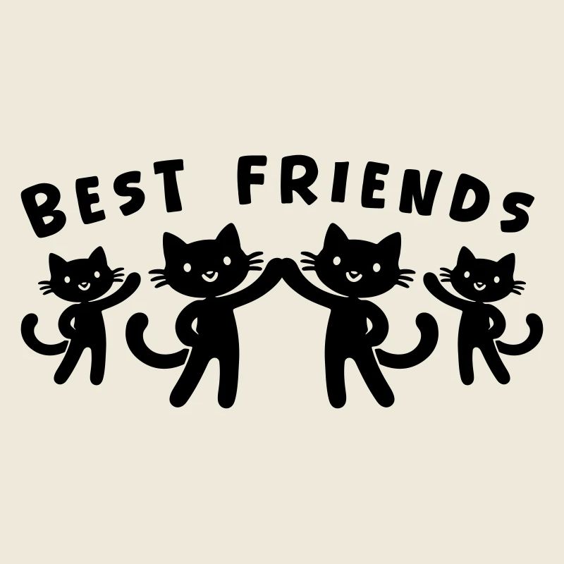 Meilleurs amis chats