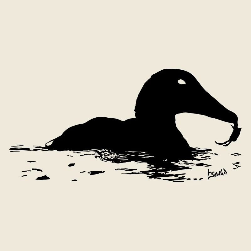 HGWild - Eiderente avec crabe