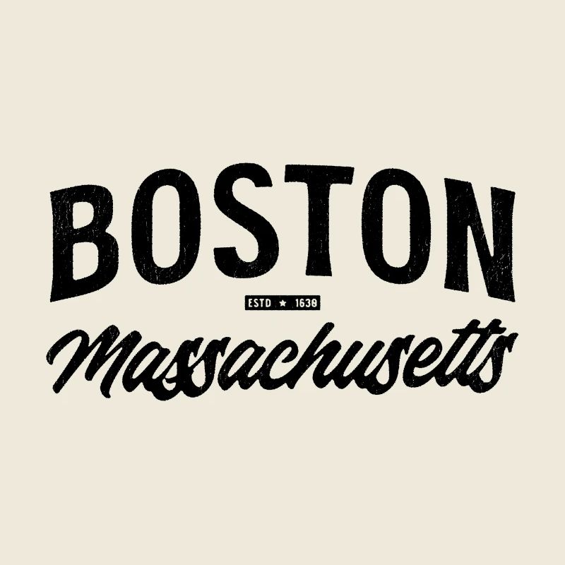 Conception à Boston, Massachusetts avec année de fondation