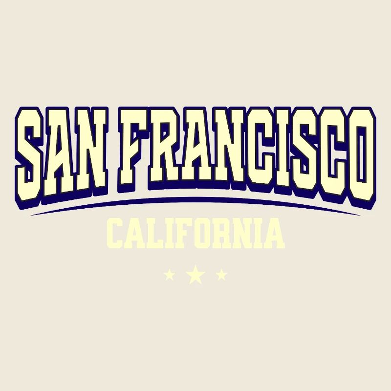 Conception de San Francisco pour les fans des États-Unis