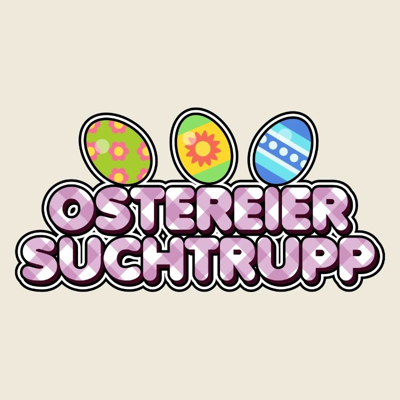 Ostereier Suchtrupp
