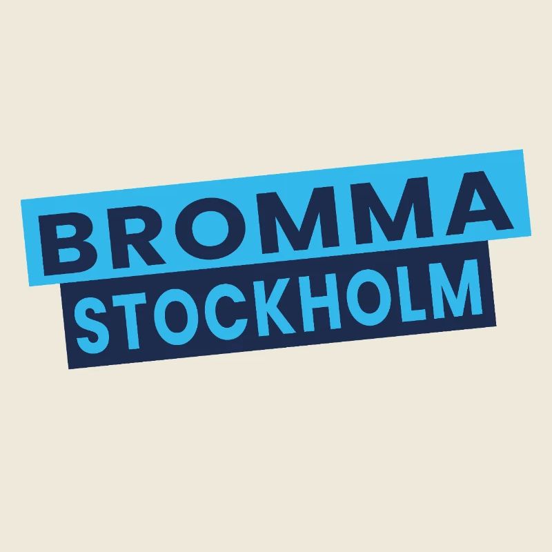 Marque de mots Bromma Stockholm
