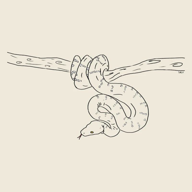 Snake (b&w)