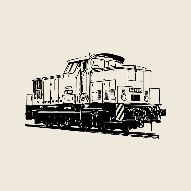 V 60 Diesel Locomotive