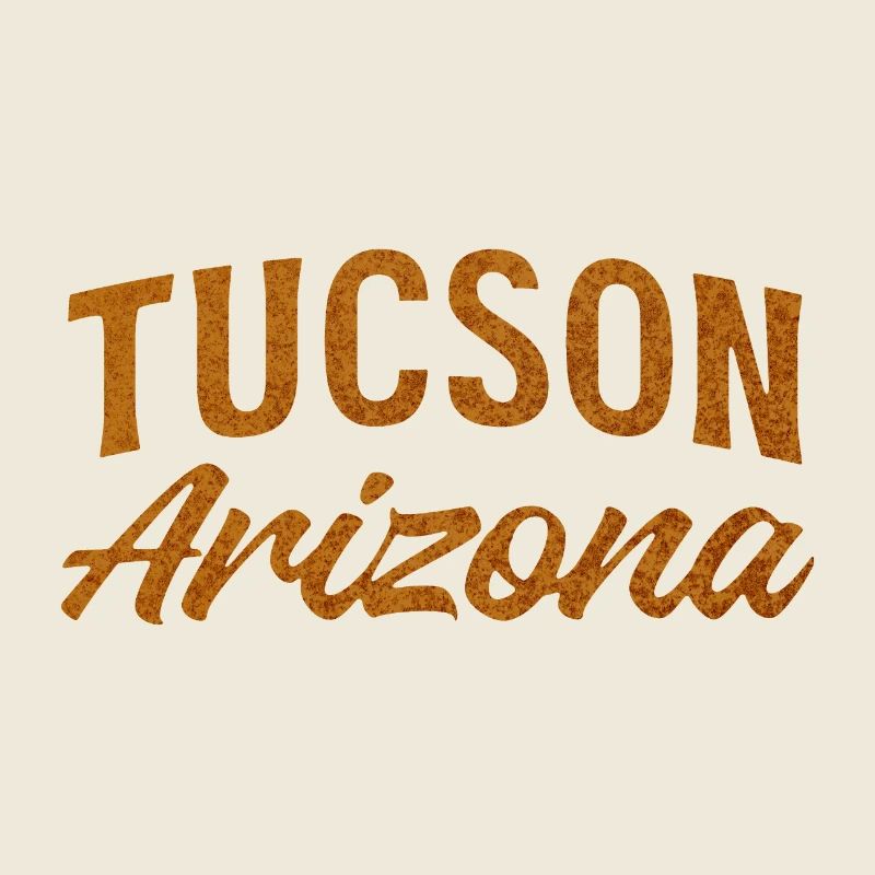 Tucson Arizona Rustic Script