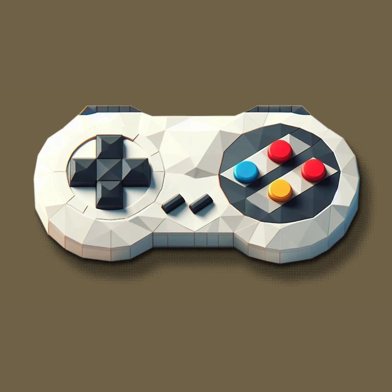 Retro Controller 16 Bit Gaming Nostalgie