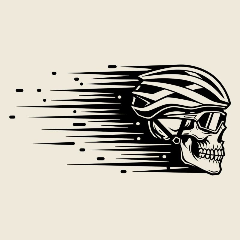 Skull Bicycle VTT VTT Conception de VTT