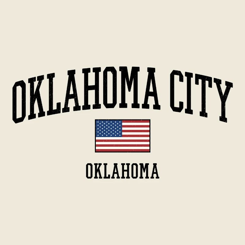 Drapeau américain d’Oklahoma City