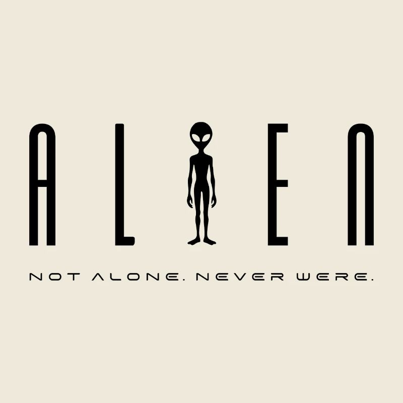 Alien Sci-Fi Design – pas seul. Ne l’ont jamais été.