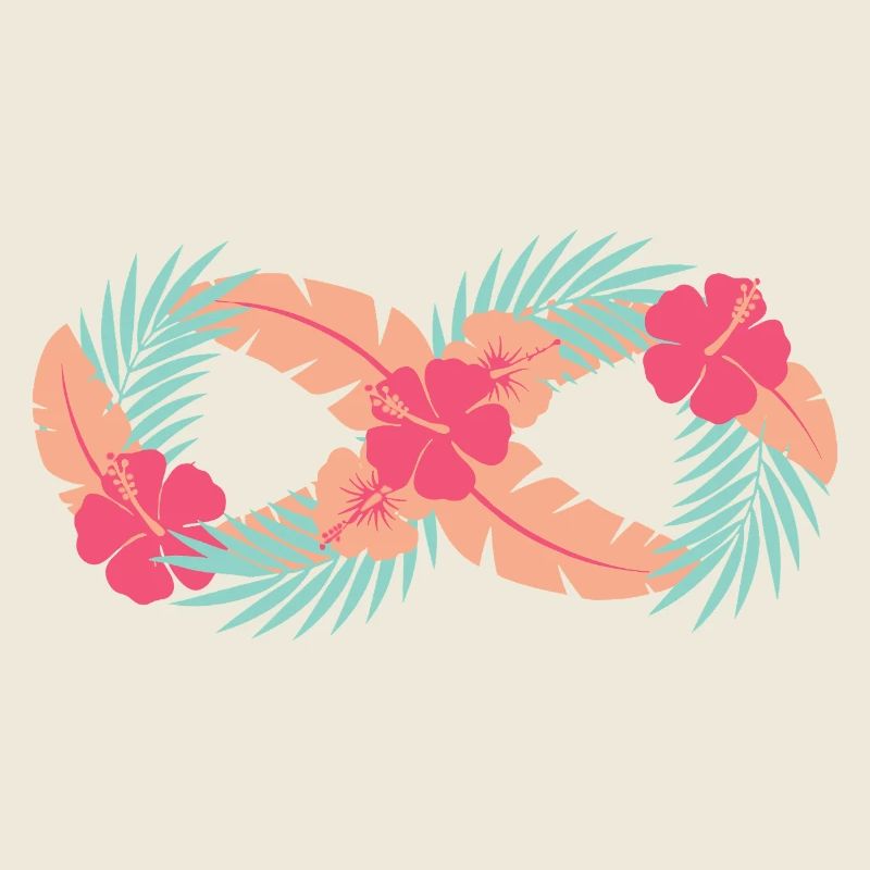Tropical Hibiscus Circle