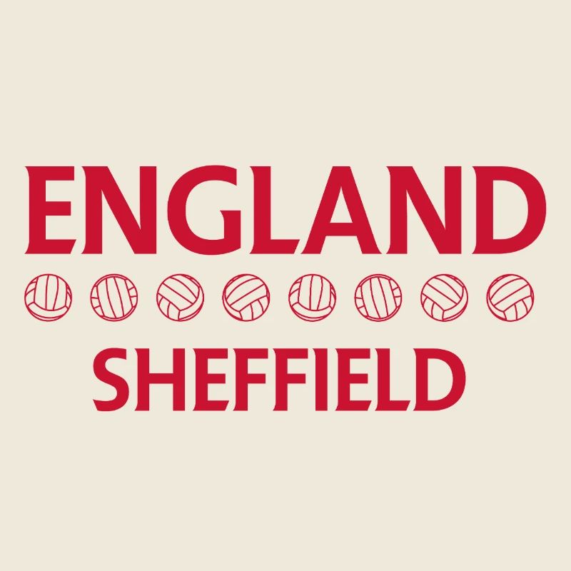 England Sheffield Crest Art