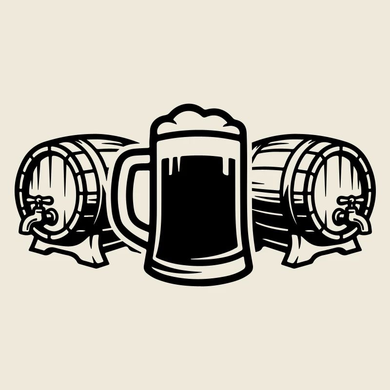 Bierfass Symbol Bier