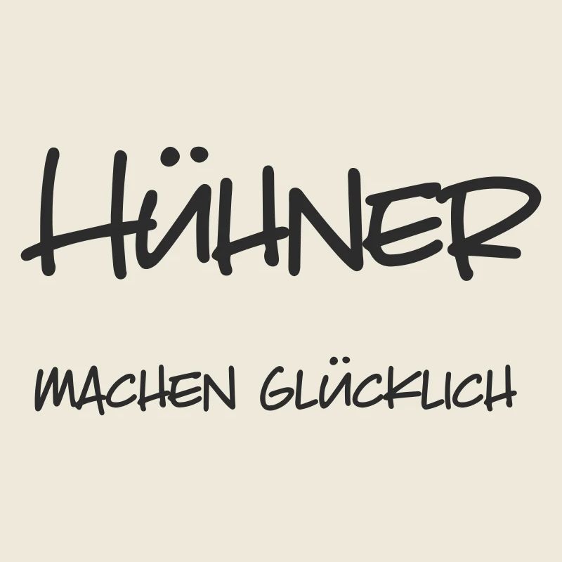 Hühner machen glücklich