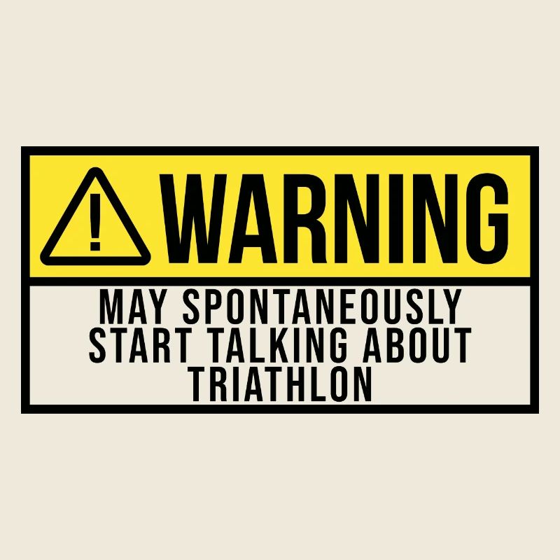 Triathlon-Warnung