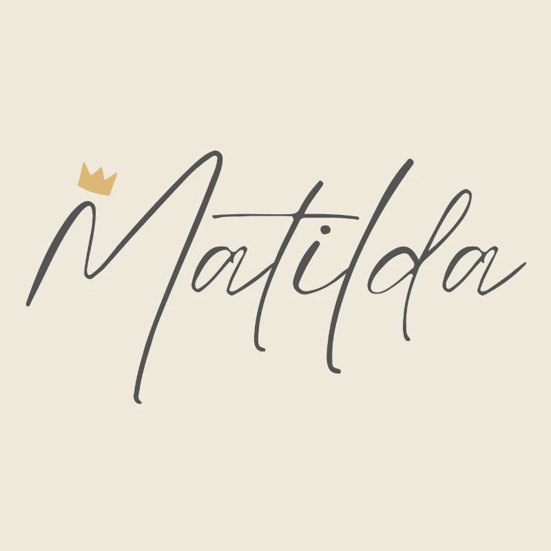Chemise Princesse Matilda – Nom avec lettre M
