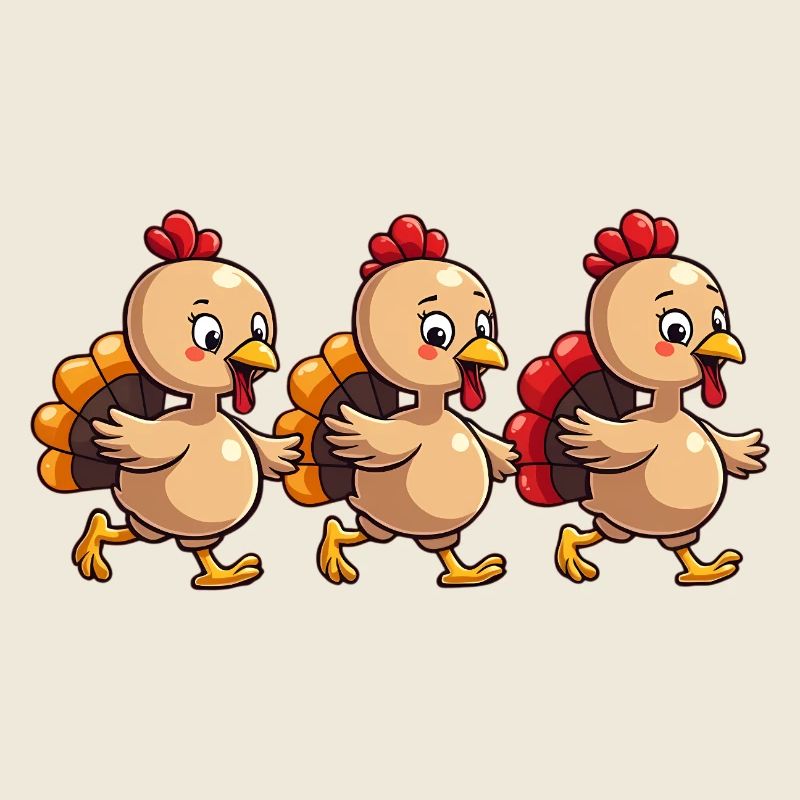 Bébé dinde de Thanksgiving