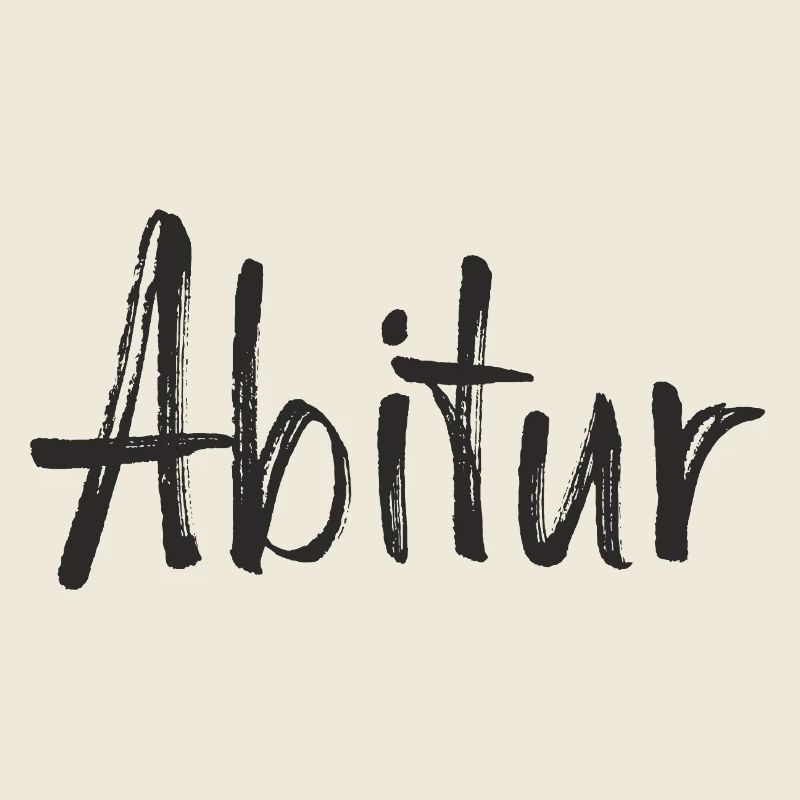Abitur Textdesign