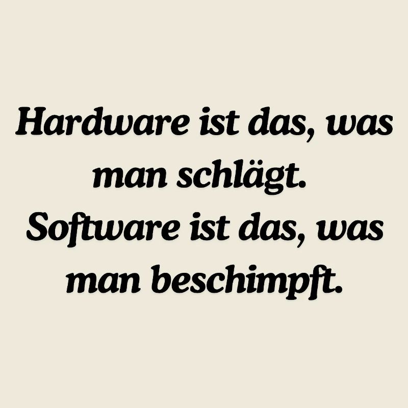 Lustiges IT Design 
