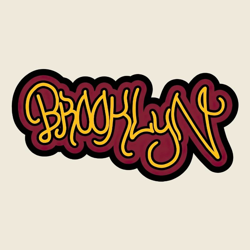 Graffiti Design: "Brooklyn", New York