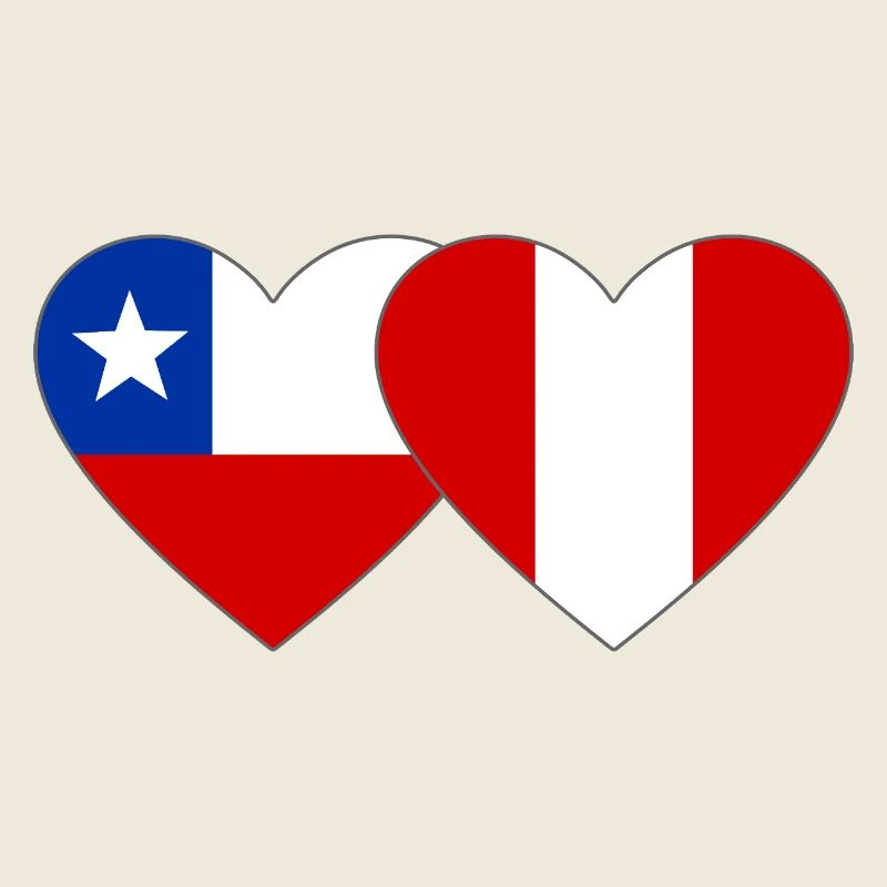 Chile_Peru_Flagge_Herz
