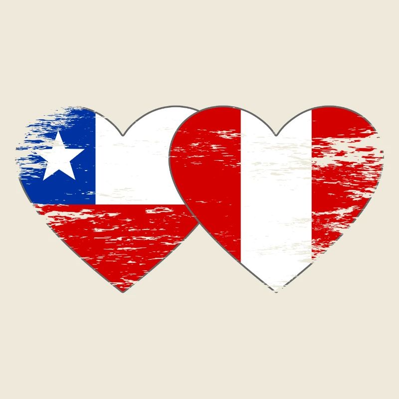 Chile_Peru_Flagge_Herz_used