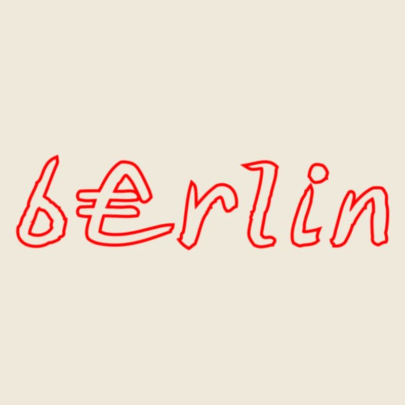 Berlin Neon Graffiti Stil