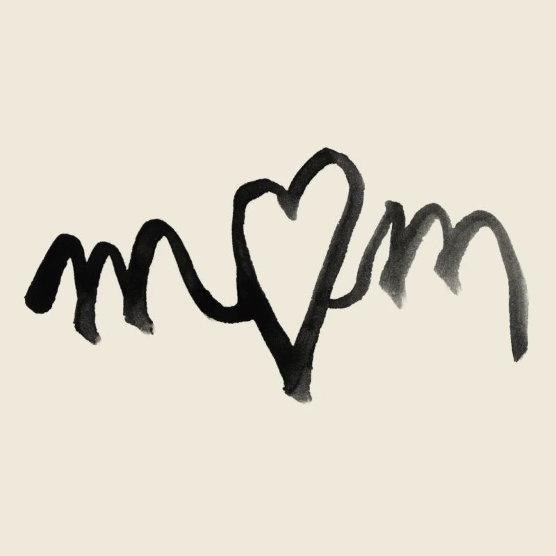 I heart MOM love - das Geschenk zum Muttertag