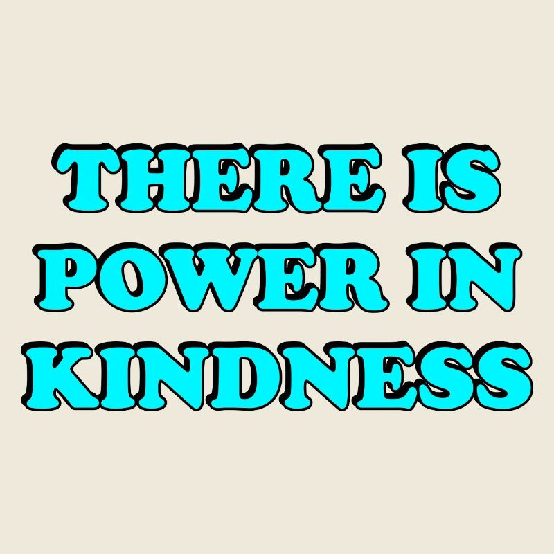 Power in Kindness Retro-Typ