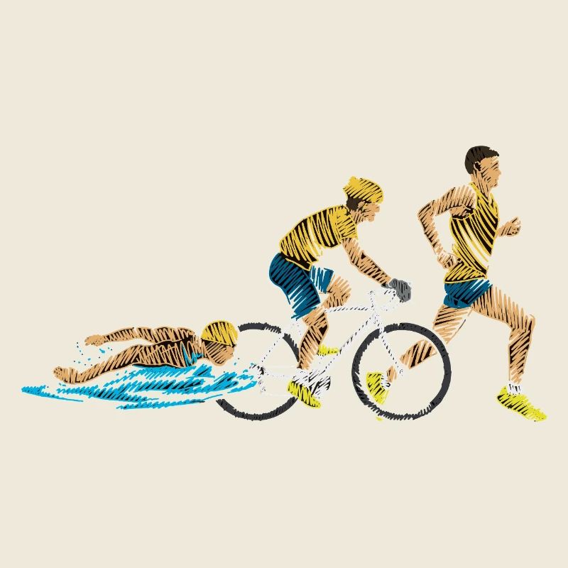 Relai Triathlon: Nage-Cycle-Course