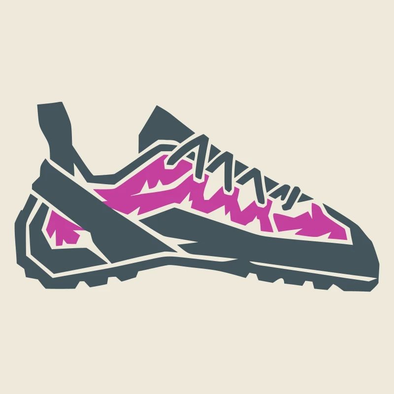 Climbing Shoe Bouldering Vector
