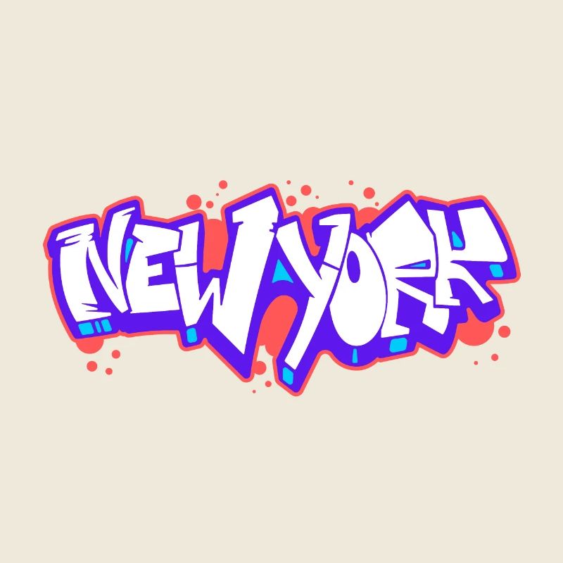 New York Horizontales Graffiti 1