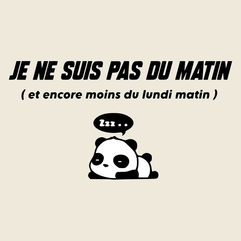 Sleeper Panda Illustration