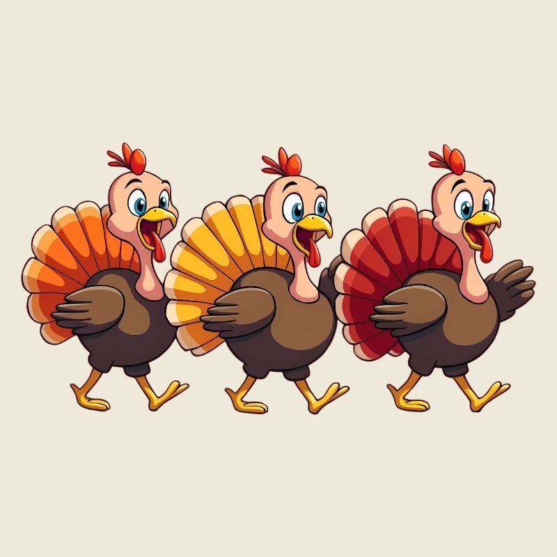 Bébé dinde de Thanksgiving
