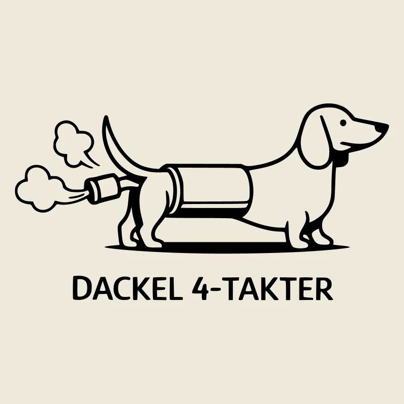dackel viertakter gassi