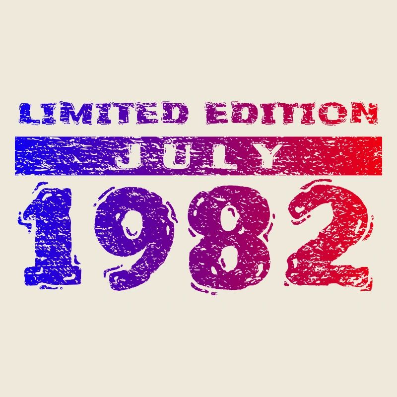 44th Birthday Limited Edition 07/1982
