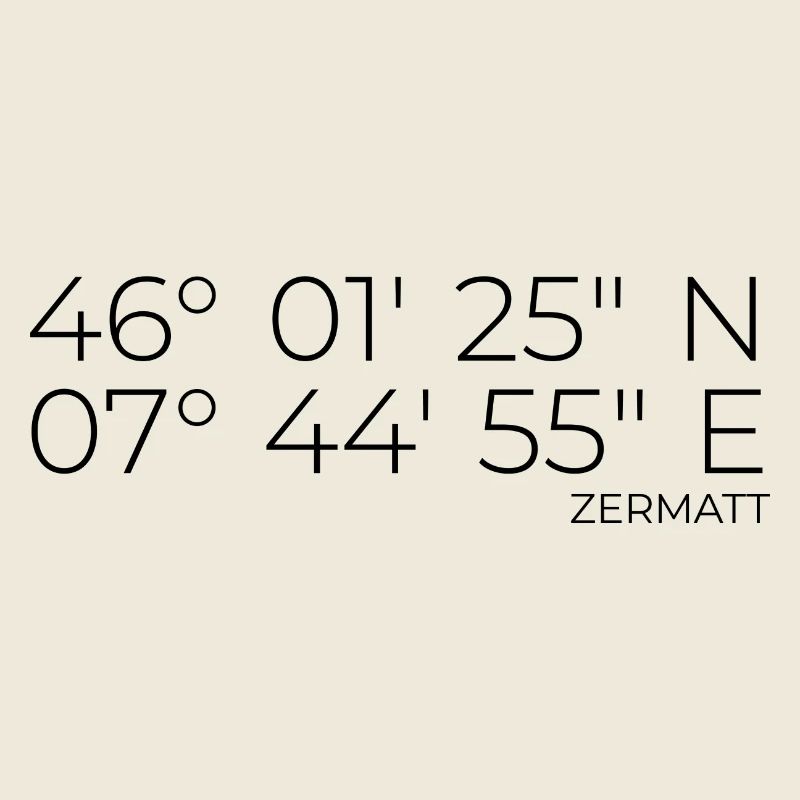 Coordonnées Zermatt