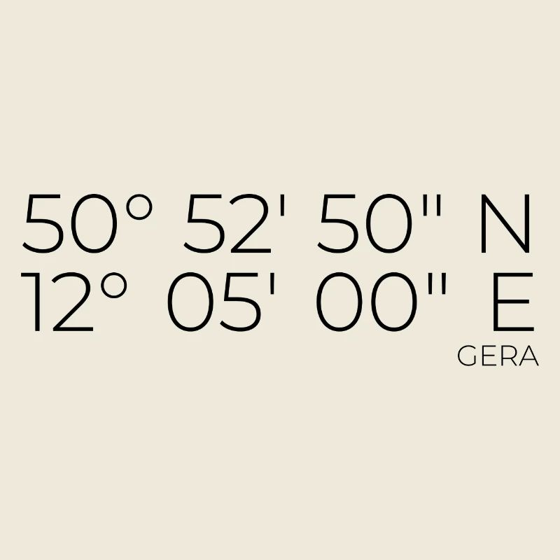 Coordonnées Gera