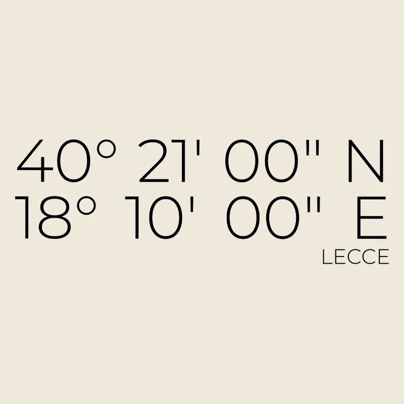 Coordinates: Lecce, Apulia, Italy