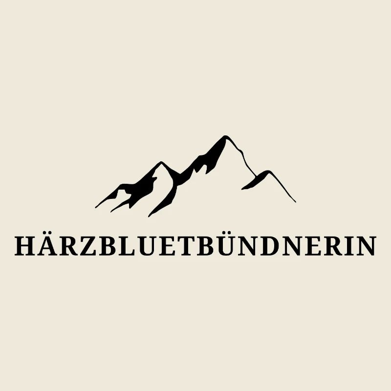 Härzbluetbündnerin Stolze Bündnerin Grisons