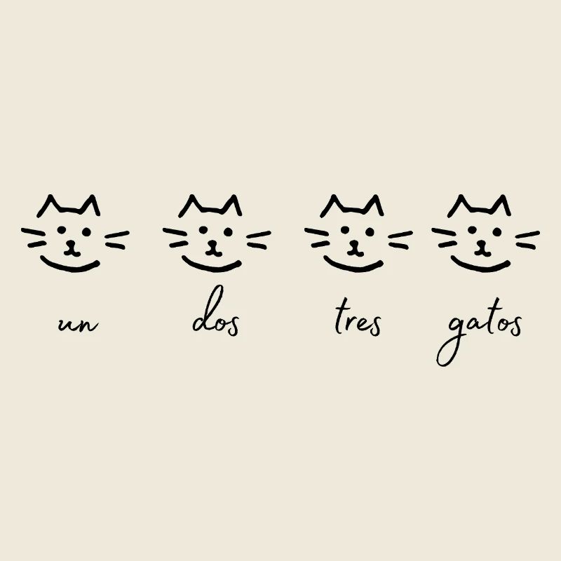 eins zwei drei katzen