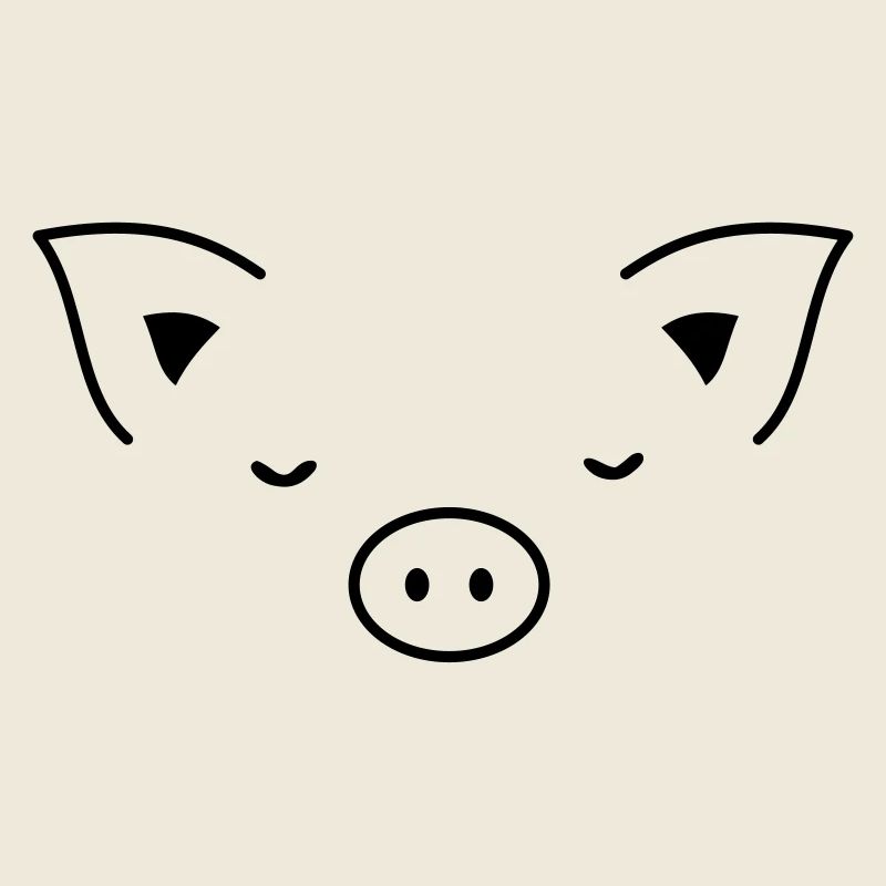 Schwein Sau Schweinchen Ferkel Eber I Geschenkidee