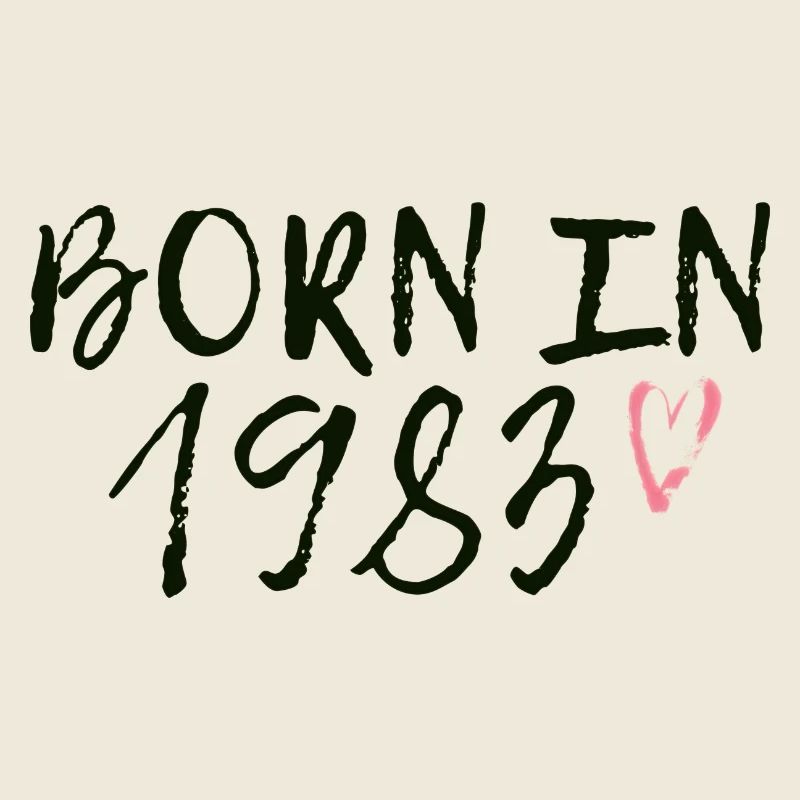 Geboren 1983 im Retro-Stil