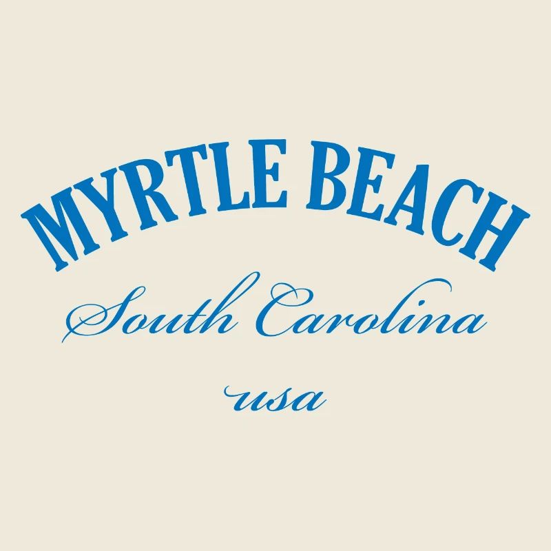 Myrtle Beach South Carolina Retro Design