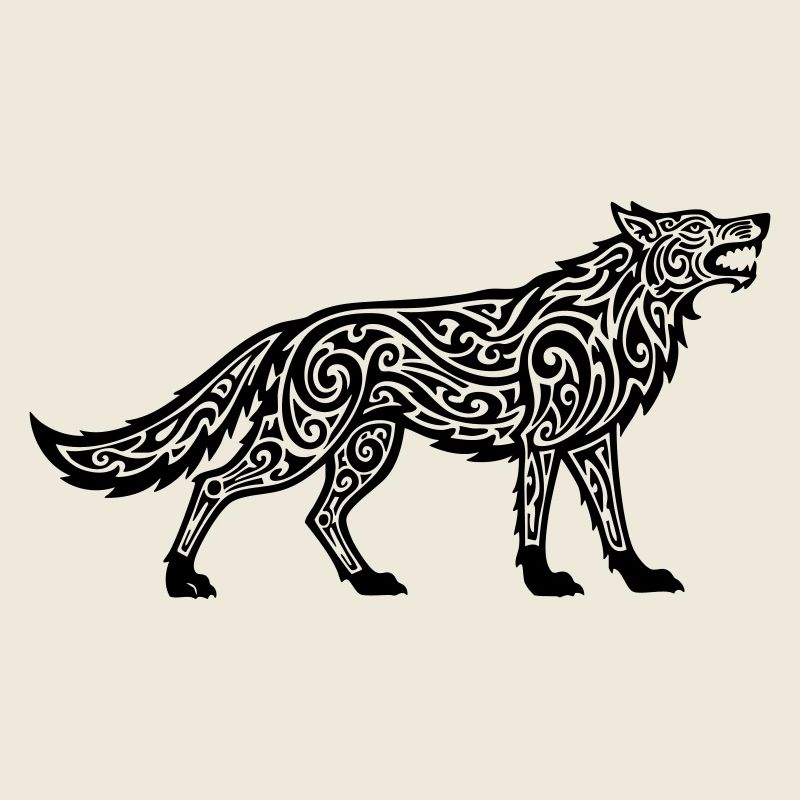 Wolf des Kaukasus
